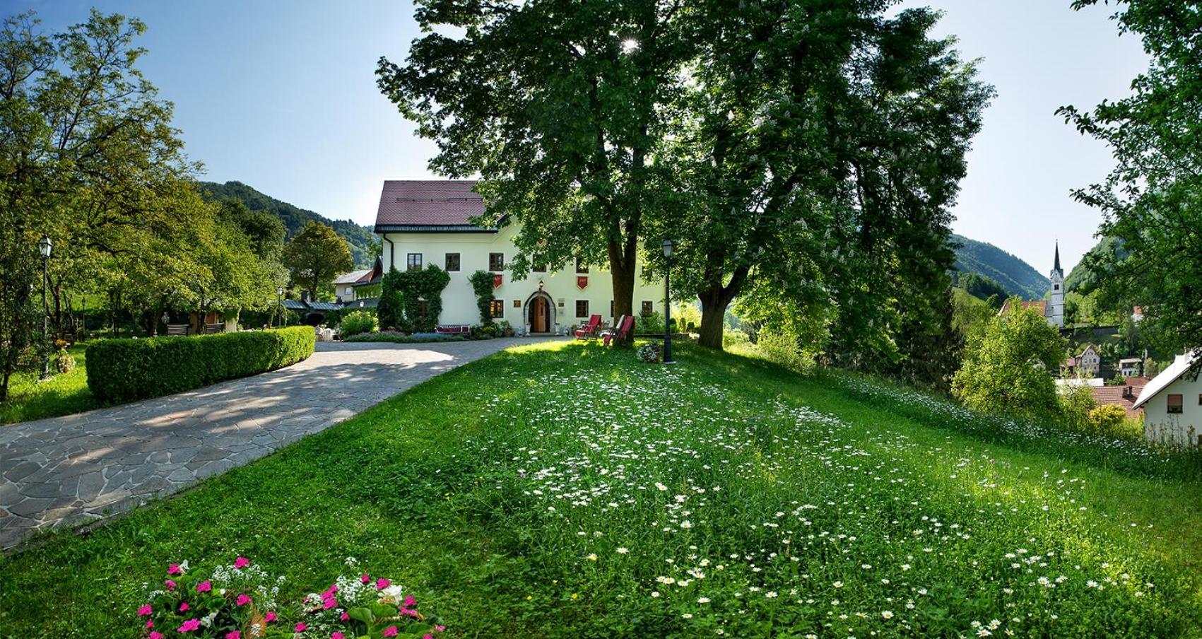 Kendov Dvorec Spodnja Idrija Exterior photo